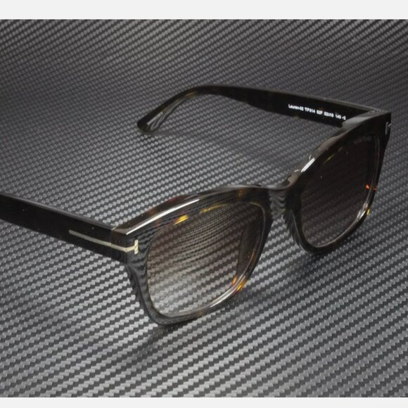 Women\'s Tom Ford Dark Havana Gradient Brown 52mm Sunglasses main image 5
